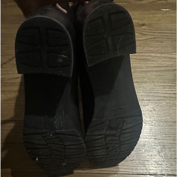 Stuart Weitzman Reserve Over The Knee Boots Black Nappa Leather Size 8 m - Picture 5 of 5